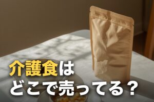 介護食はどこで売ってる？ドラッグストア・スーパー・通販の取扱を調査